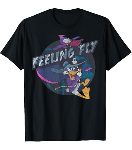 さ*ー様 90s Darkwing Duck ハンドペイント アート Tシャツ Amazon.com: Disney - 's Darkwing Duck Graphic T-Shirt : Clothing